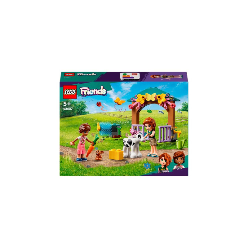 LEGO 42607 Friends Autumns Kälbchenstall, Konstruktionsspielzeug