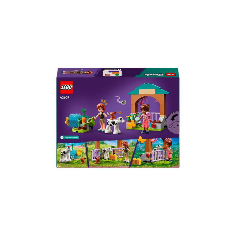 LEGO 42607 Friends Autumns Kälbchenstall, Konstruktionsspielzeug