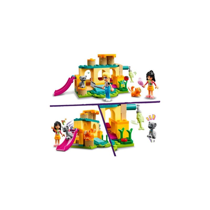 LEGO 42612 Friends Abenteuer auf dem Katzenspielplatz, Konstruktionsspielzeug