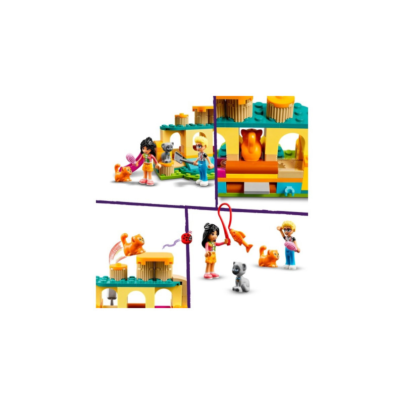 LEGO 42612 Friends Abenteuer auf dem Katzenspielplatz, Konstruktionsspielzeug
