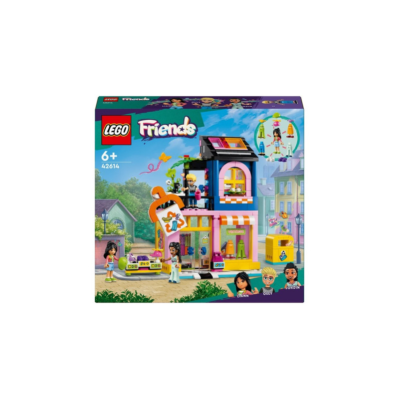 LEGO 42614 Friends Vintage-Modegeschäft, Konstruktionsspielzeug