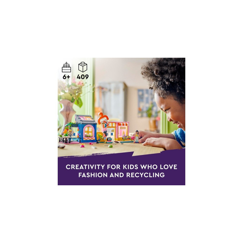 LEGO 42614 Friends Vintage-Modegeschäft, Konstruktionsspielzeug