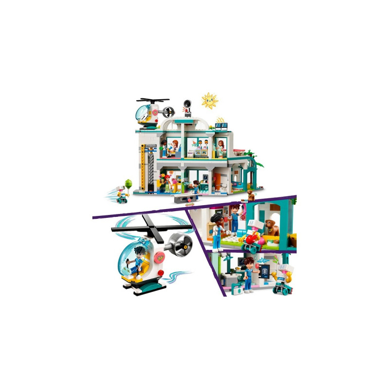 LEGO 42621 Friends Heartlake City Krankenhaus, Konstruktionsspielzeug