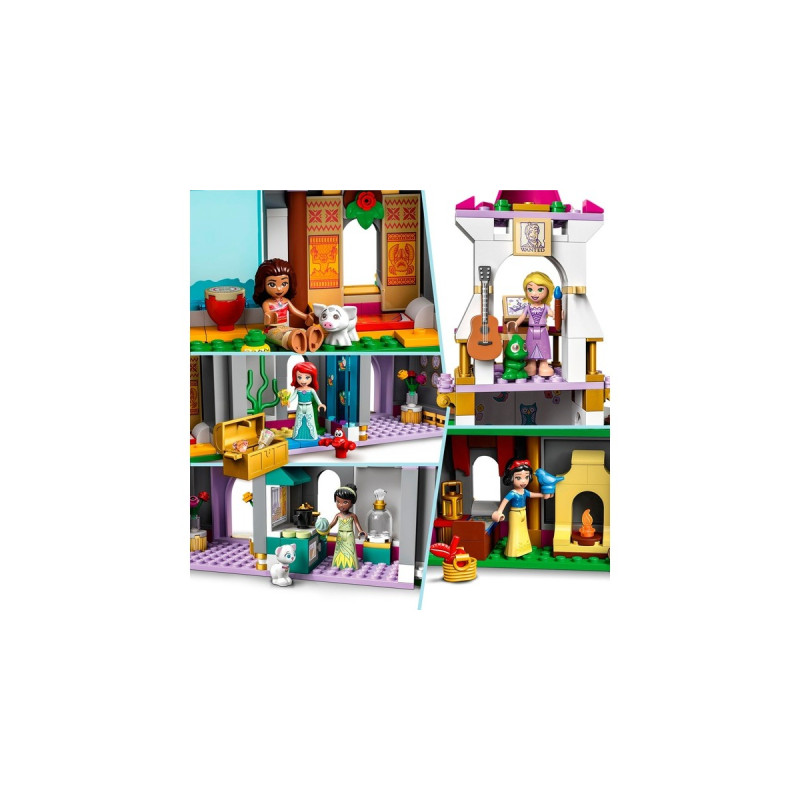 LEGO 43205 Disney Princess Ultimatives Abenteuerschloss, Konstruktionsspielzeug