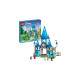 LEGO 43206 Disney Princess Cinderellas Schloss, Konstruktionsspielzeug(Mit 3 Mini-Puppen inkl. Prinzessin Cinderella)