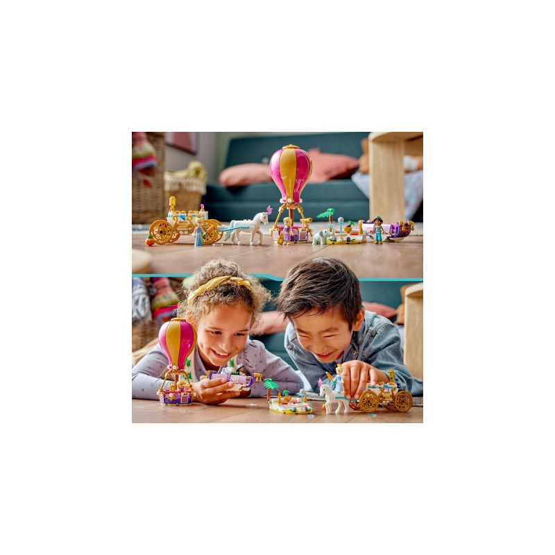 LEGO 43216 Disney Princess Prinzessinnen auf magischer Reise, Konstruktionsspielzeug