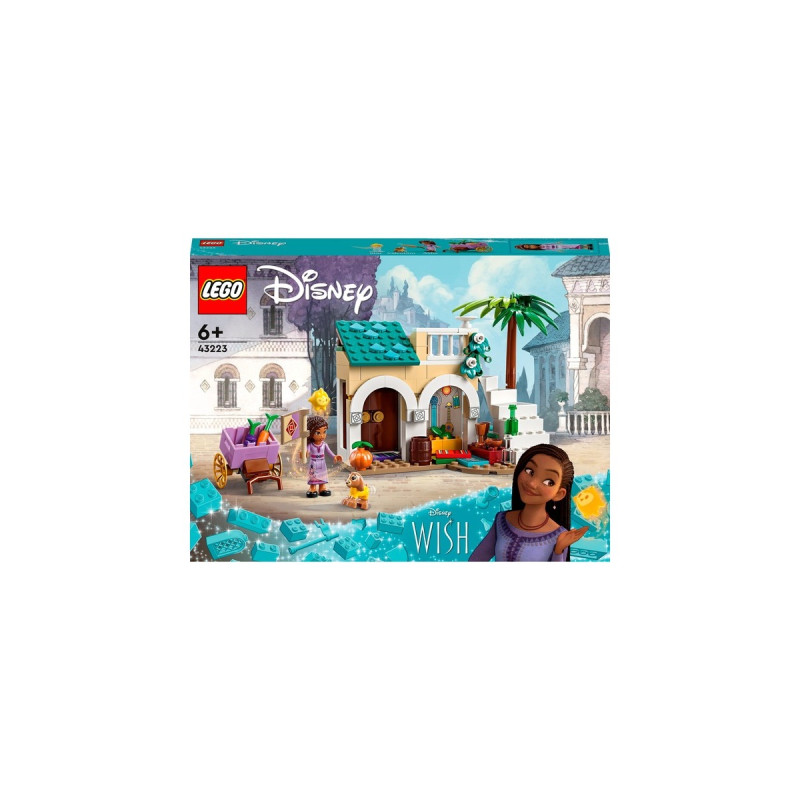 LEGO 43223 Disney Wish Asha in der Stadt Rosas, Konstruktionsspielzeug