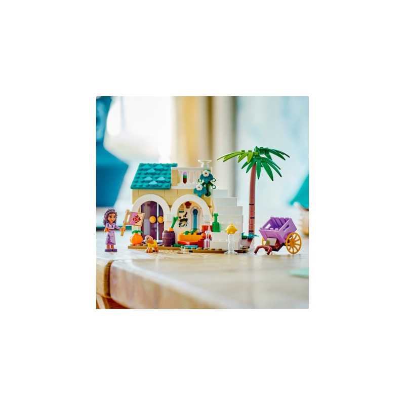 LEGO 43223 Disney Wish Asha in der Stadt Rosas, Konstruktionsspielzeug