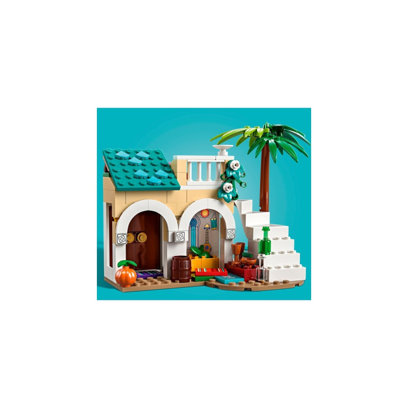 LEGO 43223 Disney Wish Asha in der Stadt Rosas, Konstruktionsspielzeug