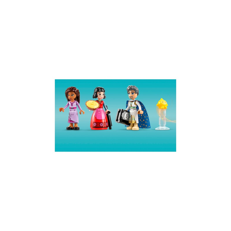 LEGO 43224 Disney Wish König Magnificos Schloss, Konstruktionsspielzeug