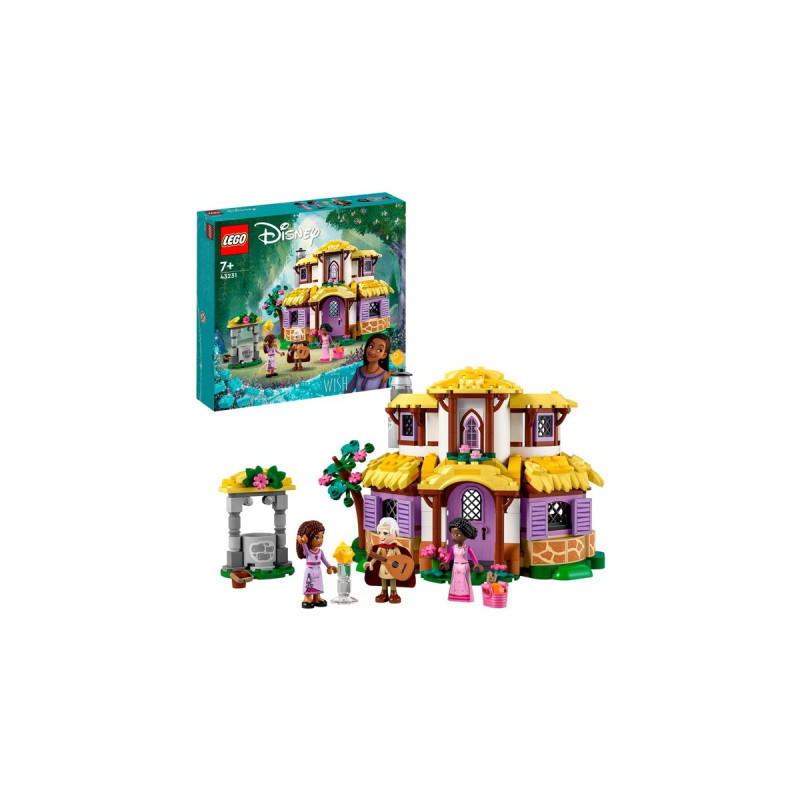 LEGO 43231 Disney Wish Ashas Häuschen, Konstruktionsspielzeug