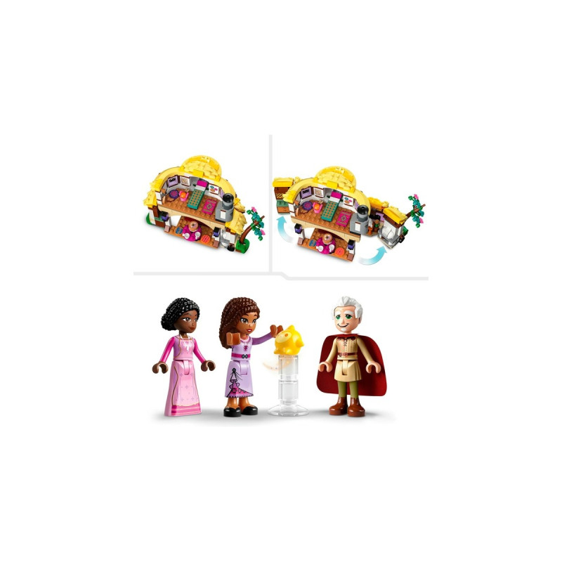 LEGO 43231 Disney Wish Ashas Häuschen, Konstruktionsspielzeug