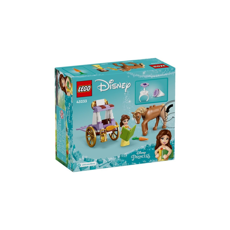 LEGO 43233 Disney Princess Belles Pferdekutsche, Konstruktionsspielzeug