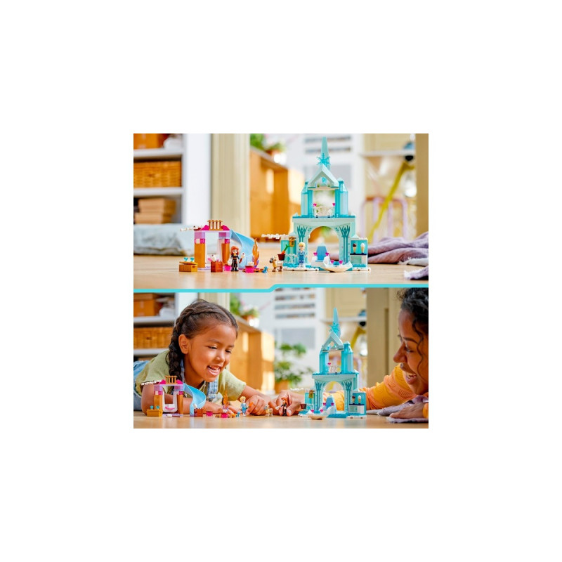 LEGO 43238 Disney Princess Elsas Eispalast, Konstruktionsspielzeug