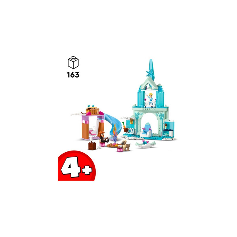 LEGO 43238 Disney Princess Elsas Eispalast, Konstruktionsspielzeug