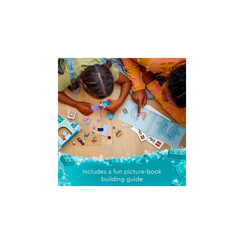 LEGO 43238 Disney Princess Elsas Eispalast, Konstruktionsspielzeug