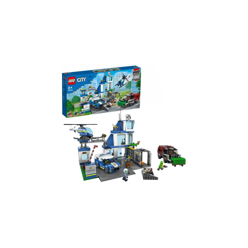 LEGO 60316 City Polizeistation, Konstruktionsspielzeug