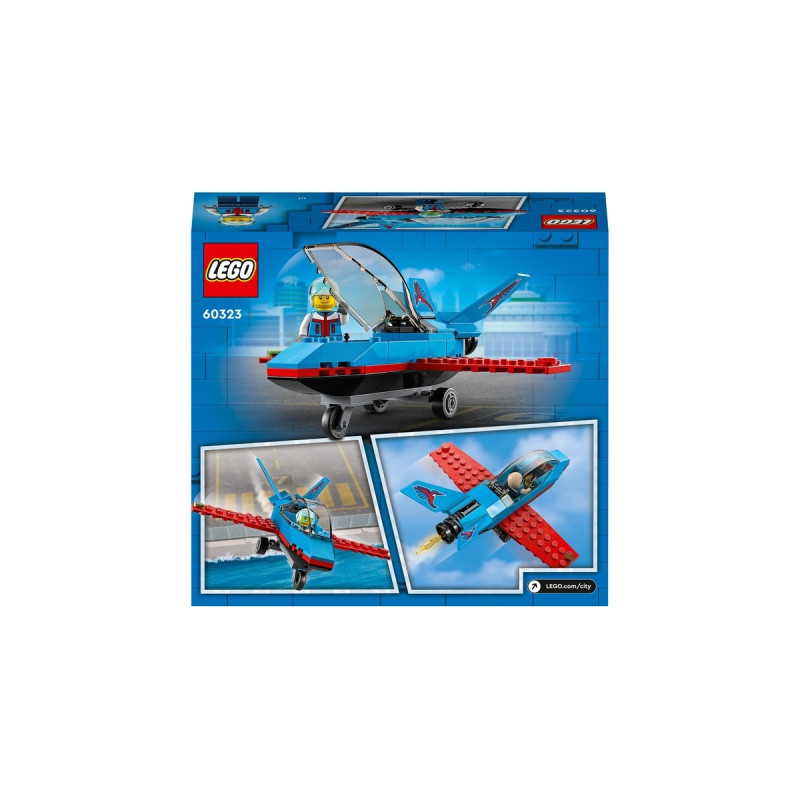 LEGO 60323 City Stuntflugzeug, Konstruktionsspielzeug