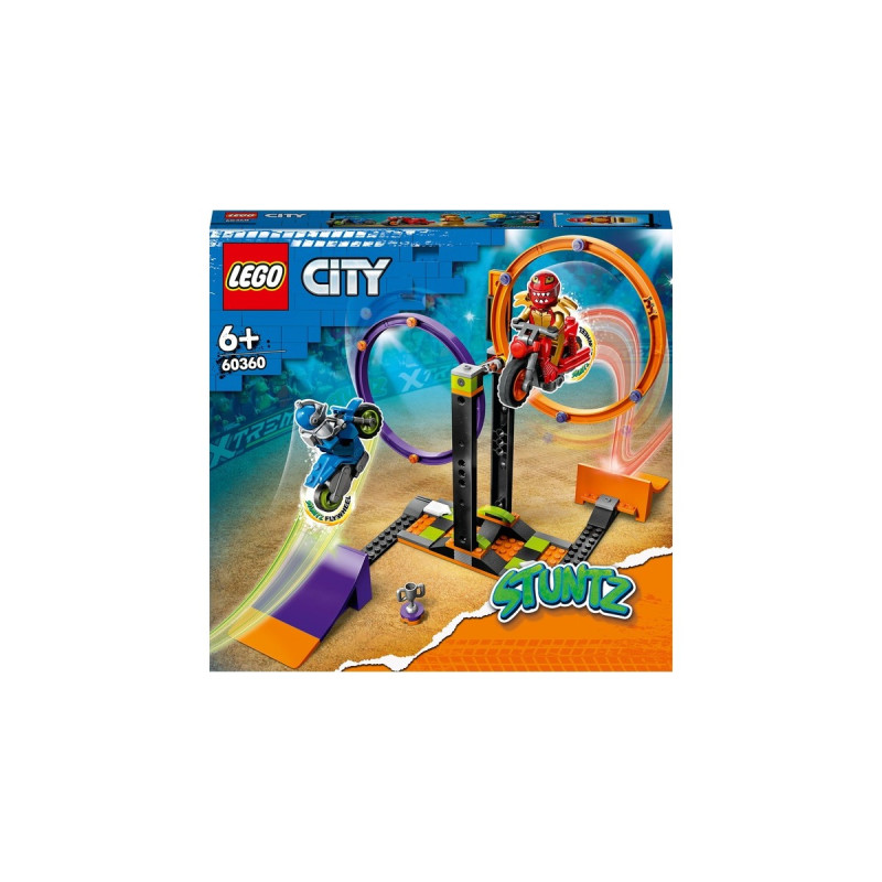 LEGO 60360 City Kreisende Reifen-Challenge, Konstruktionsspielzeug