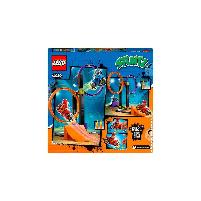 LEGO 60360 City Kreisende Reifen-Challenge, Konstruktionsspielzeug