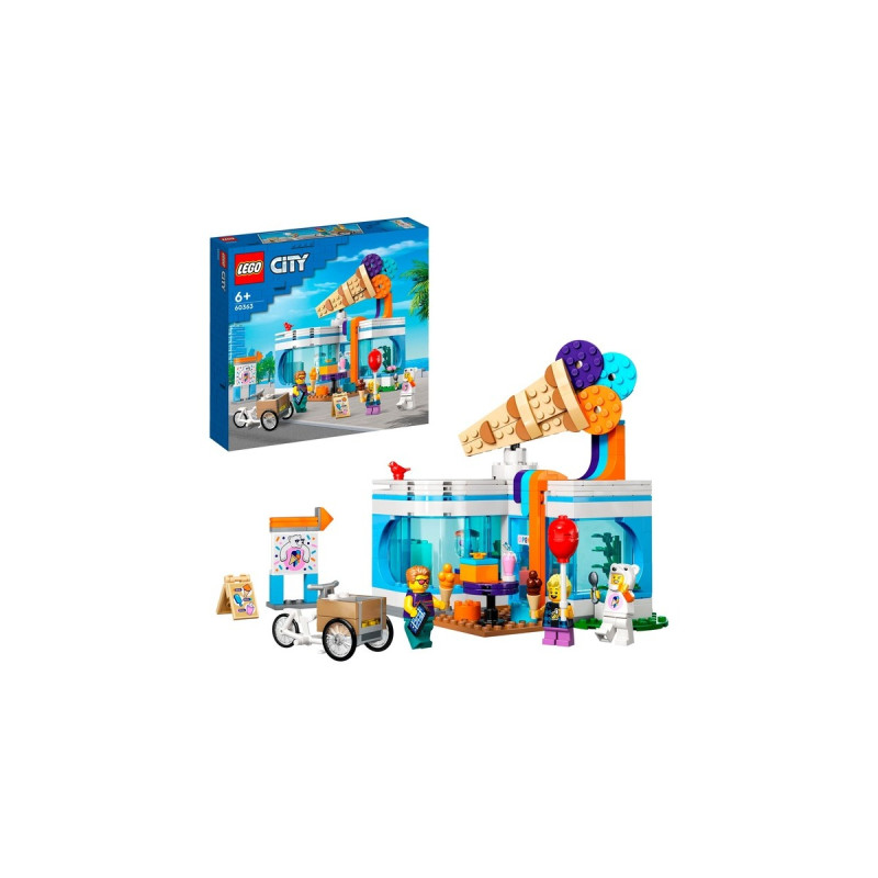 LEGO 60363 City Eisdiele, Konstruktionsspielzeug