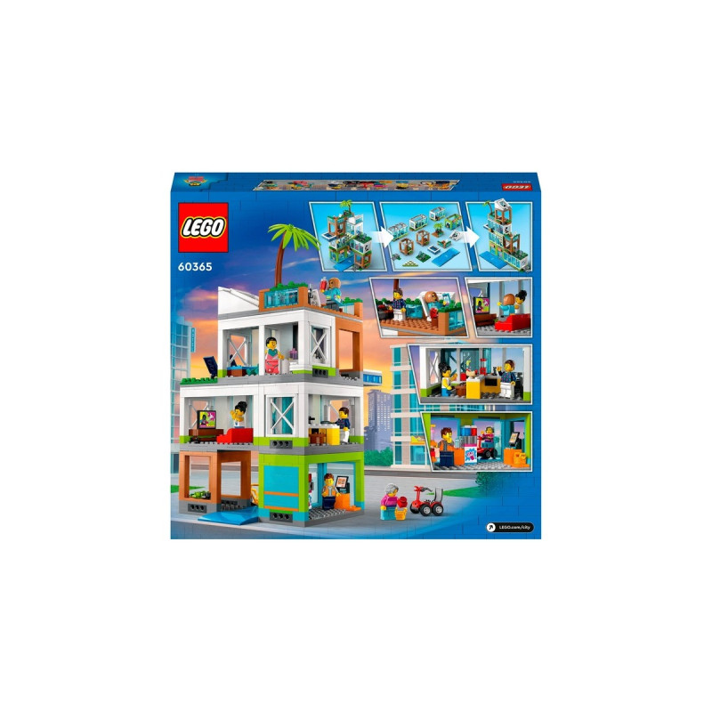 LEGO 60365 City Appartementhaus, Konstruktionsspielzeug