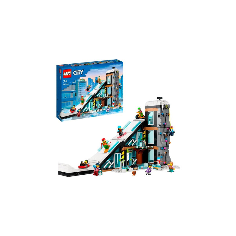 LEGO 60366 City Wintersportpark, Konstruktionsspielzeug