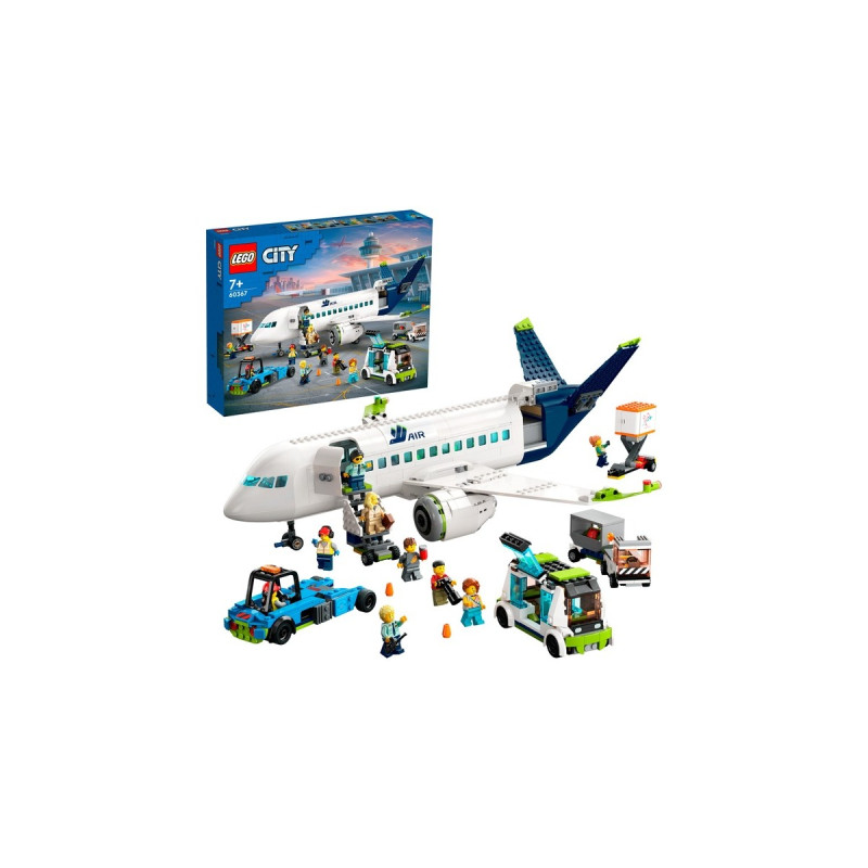 LEGO 60367 City Passagierflugzeug, Konstruktionsspielzeug