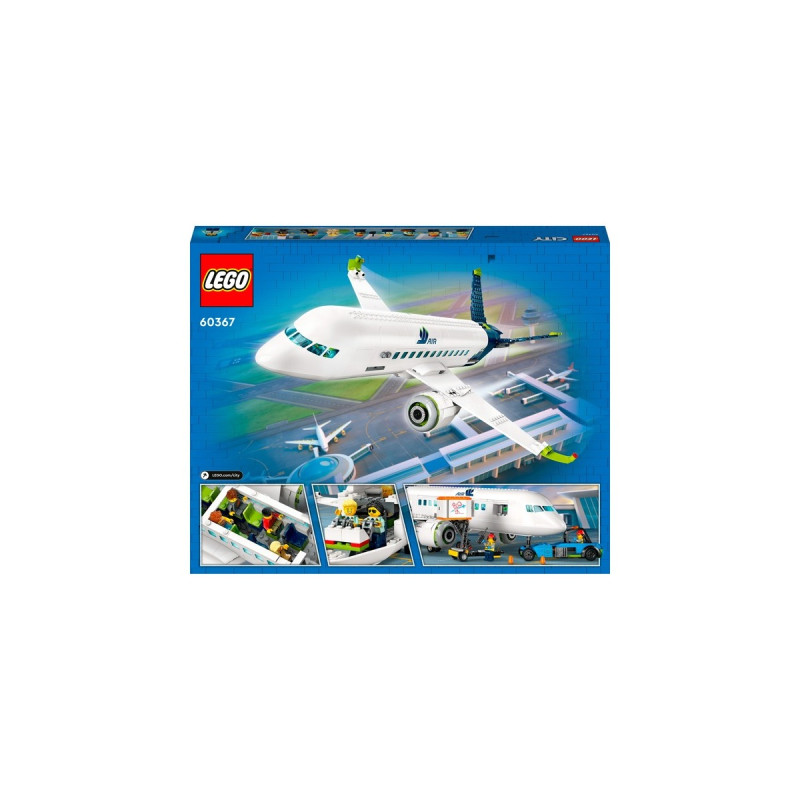 LEGO 60367 City Passagierflugzeug, Konstruktionsspielzeug