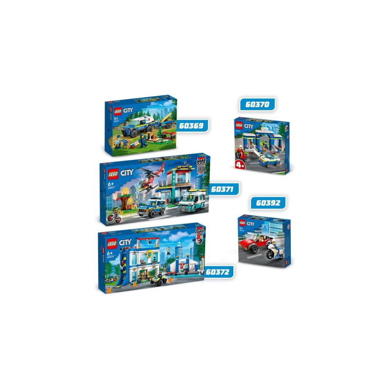 LEGO 60370 City Ausbruch aus der Polizeistation, Konstruktionsspielzeug