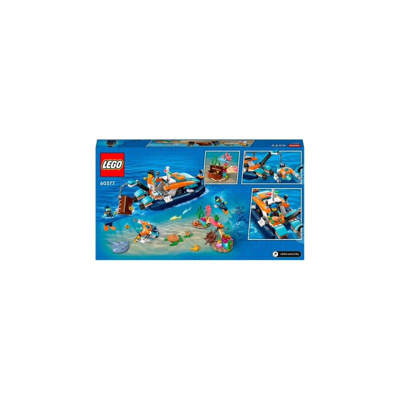 LEGO 60377 City Meeresforscher-Boot, Konstruktionsspielzeug
