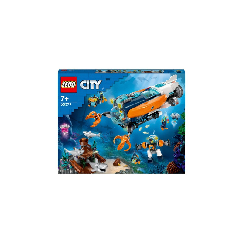 LEGO 60379 City Forscher-U-Boot, Konstruktionsspielzeug