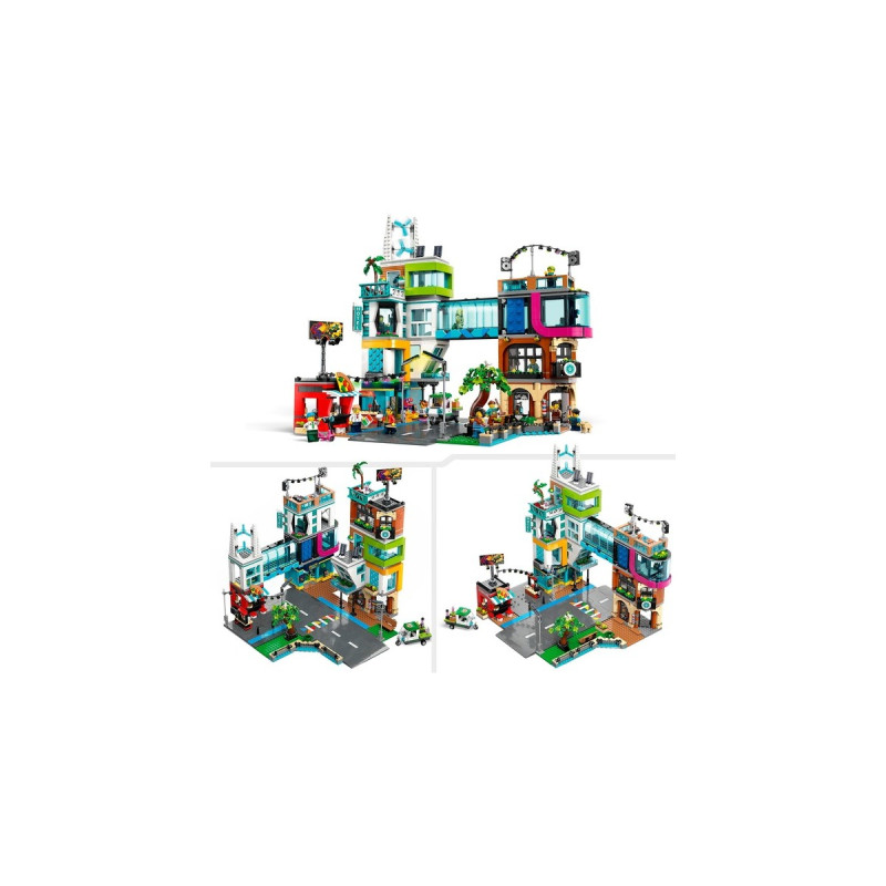LEGO 60380 City Stadtzentrum, Konstruktionsspielzeug