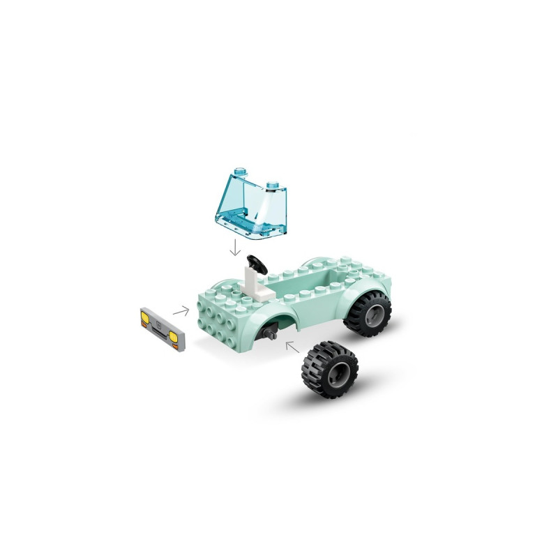 LEGO 60382 City Tierrettungswagen, Konstruktionsspielzeug