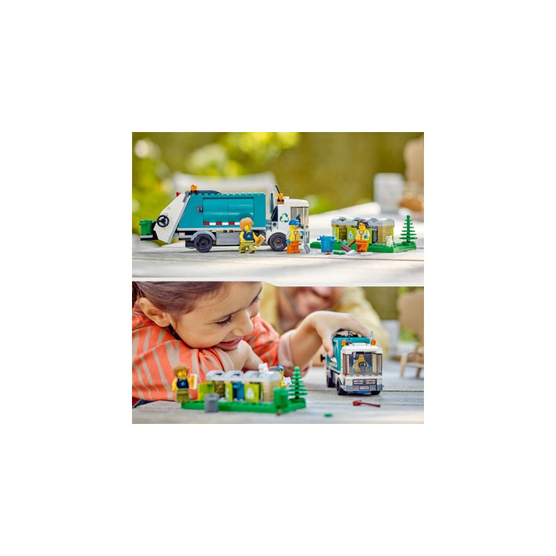 LEGO 60386 City Müllabfuhr, Konstruktionsspielzeug