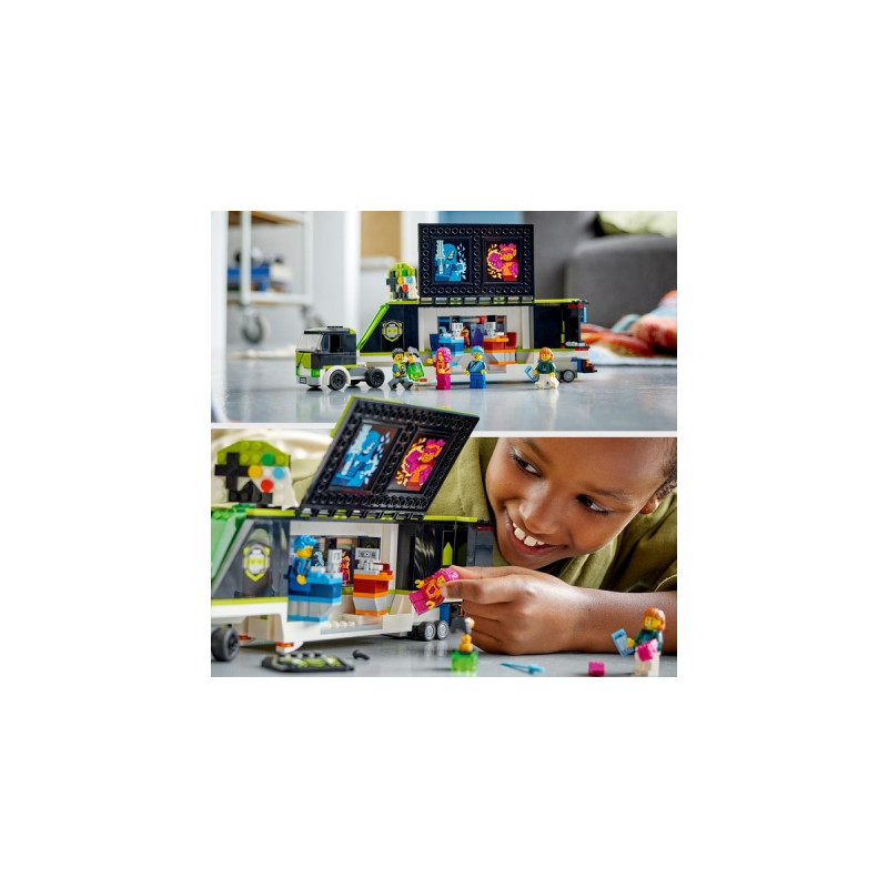 LEGO 60388 City Gaming Turnier Truck, Konstruktionsspielzeug