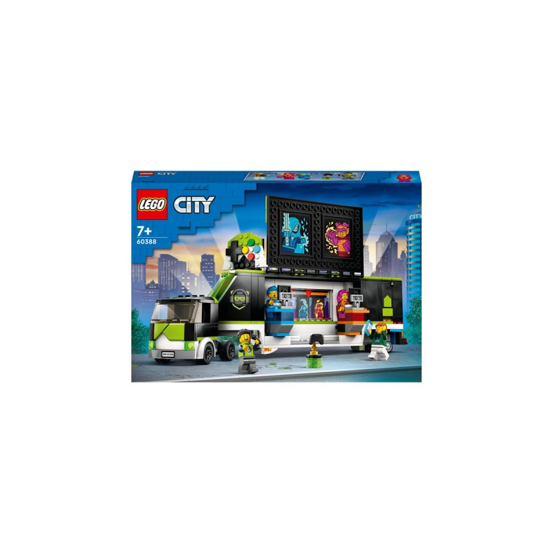 LEGO 60388 City Gaming Turnier Truck, Konstruktionsspielzeug
