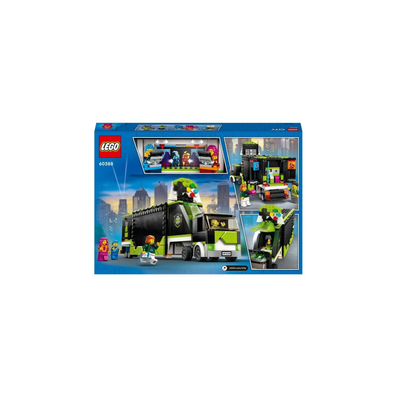 LEGO 60388 City Gaming Turnier Truck, Konstruktionsspielzeug