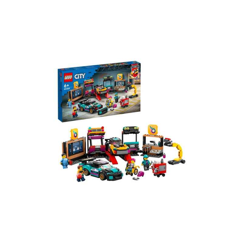 LEGO 60389 City Autowerkstatt, Konstruktionsspielzeug