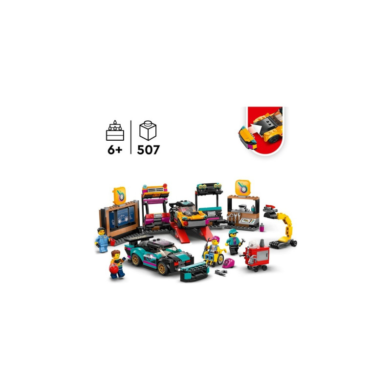 LEGO 60389 City Autowerkstatt, Konstruktionsspielzeug