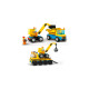 LEGO 60391 City Baufahrzeuge und Kran mit Abrissbirne, Konstruktionsspielzeug