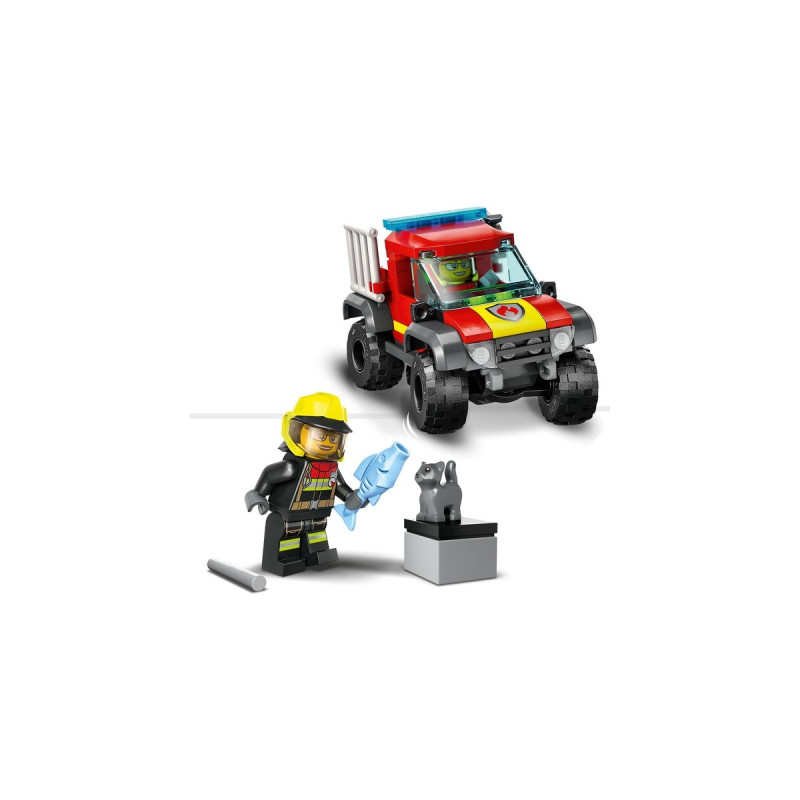 LEGO 60393 City Feuerwehr-Pickup, Konstruktionsspielzeug