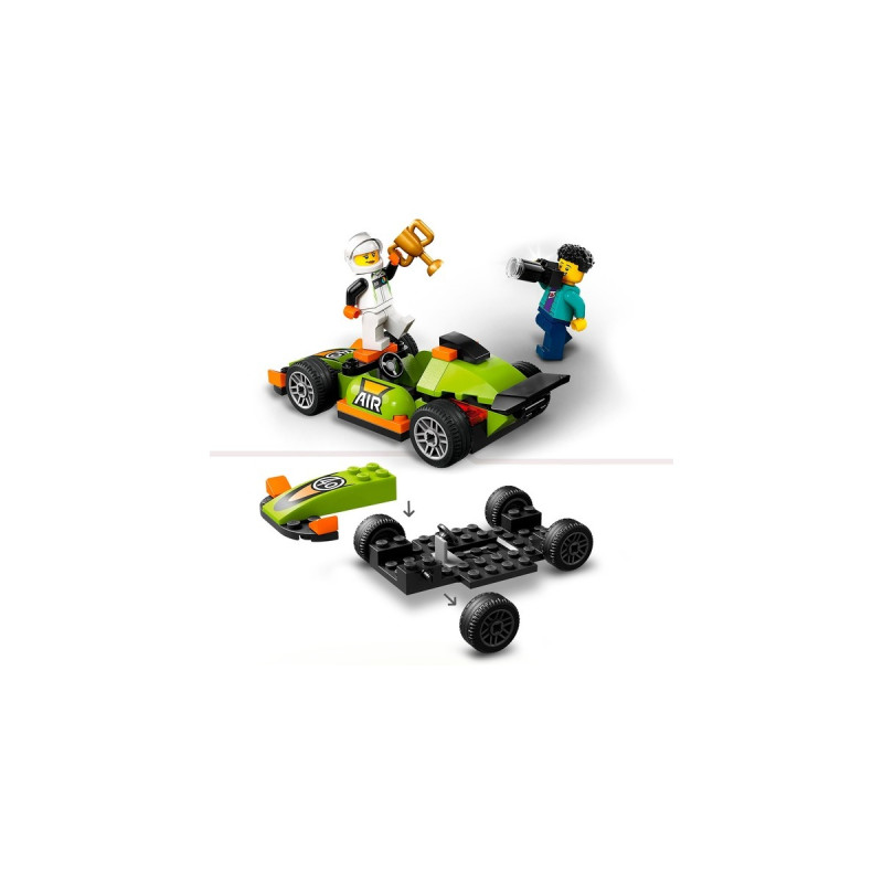 LEGO 60399 City Rennwagen, Konstruktionsspielzeug