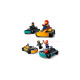 LEGO 60400 City Go-Karts mit Rennfahrern, Konstruktionsspielzeug