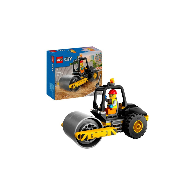 LEGO 60401 City Straßenwalze, Konstruktionsspielzeug