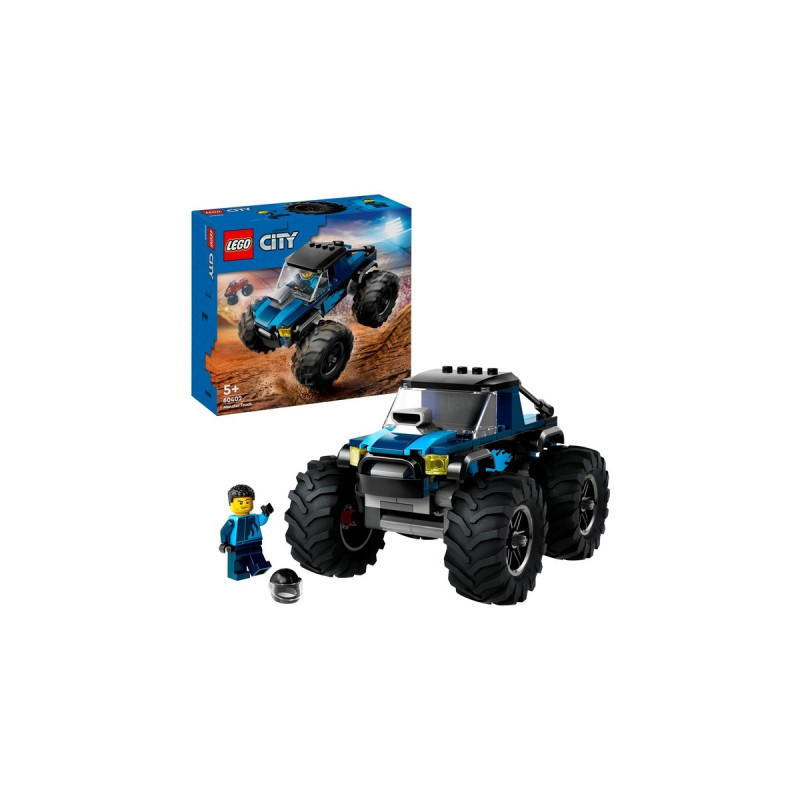 LEGO 60402 City Blauer Monstertruck, Konstruktionsspielzeug