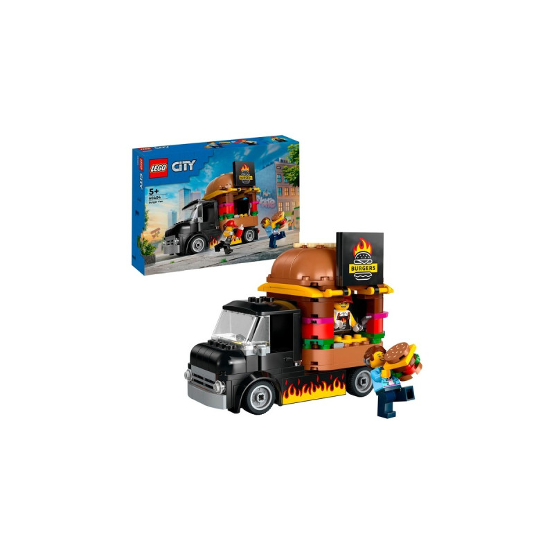 LEGO 60404 City Burger-Truck, Konstruktionsspielzeug