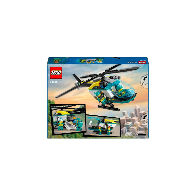 LEGO 60405 City Rettungshubschrauber, Konstruktionsspielzeug