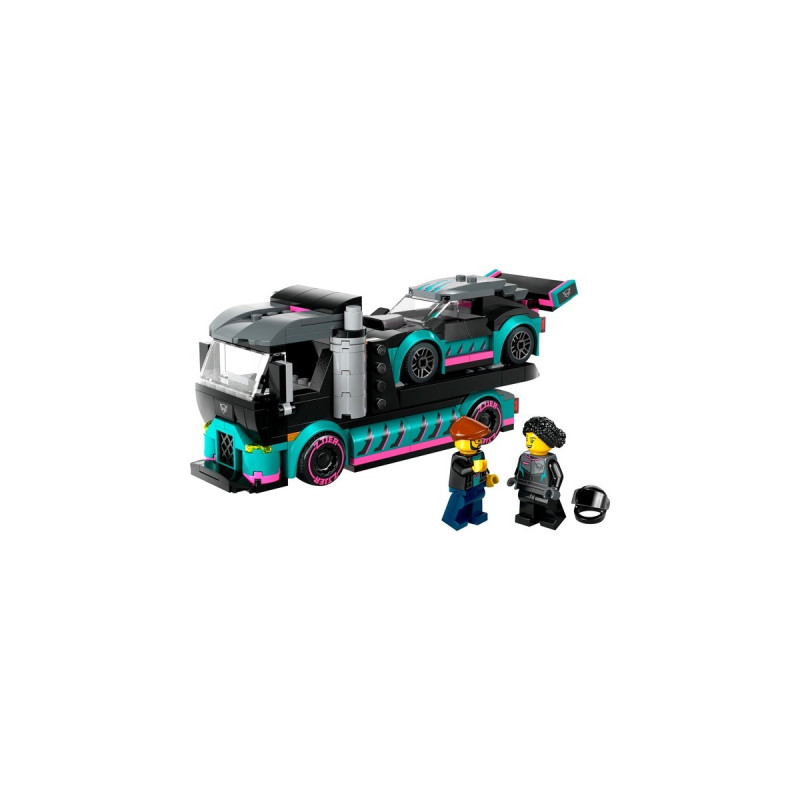 LEGO 60406 City Autotransporter mit Rennwagen, Konstruktionsspielzeug