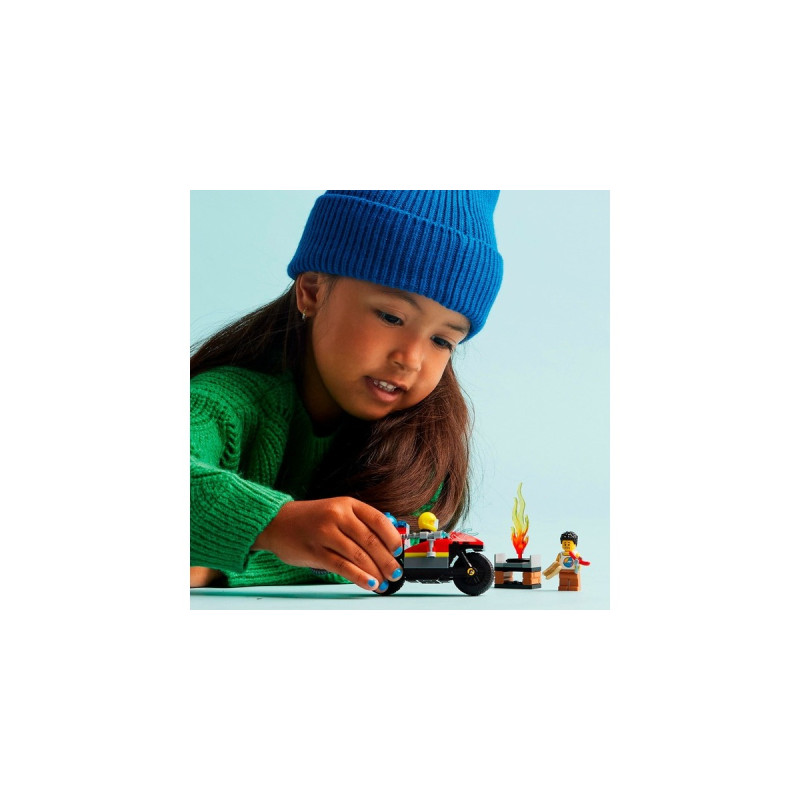 LEGO 60410 City Feuerwehrmotorrad, Konstruktionsspielzeug